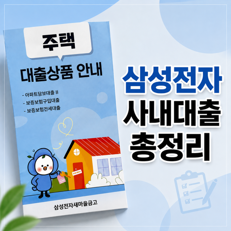 삼성전자 사내대출 5억 연1.5% + 2억 보증보험구입대출 받은 조건, 금리 총정리