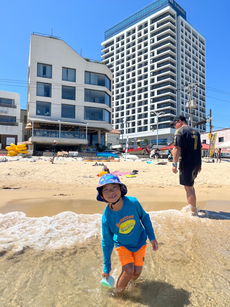 죽도해변 숙소 서프리조트 인더시티 양양 아이와 함께 즐기기