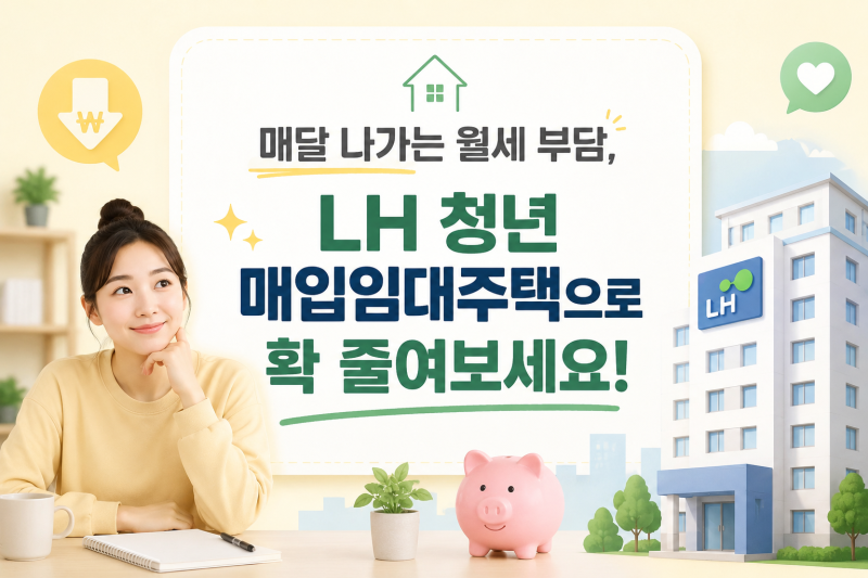 LH 청년 매입임대주택 입주 자격·소득·자산 기준 완벽 정리 (1순위 조건 꿀팁)