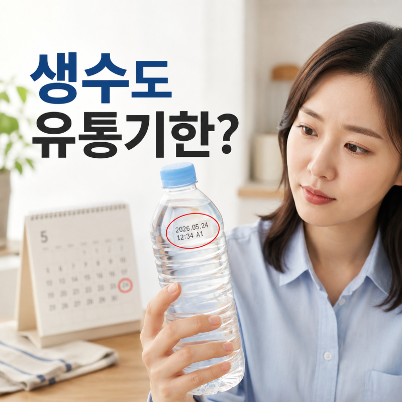 생수에도 유통기한이 있는 이유｜지나면 못 마시는 걸까