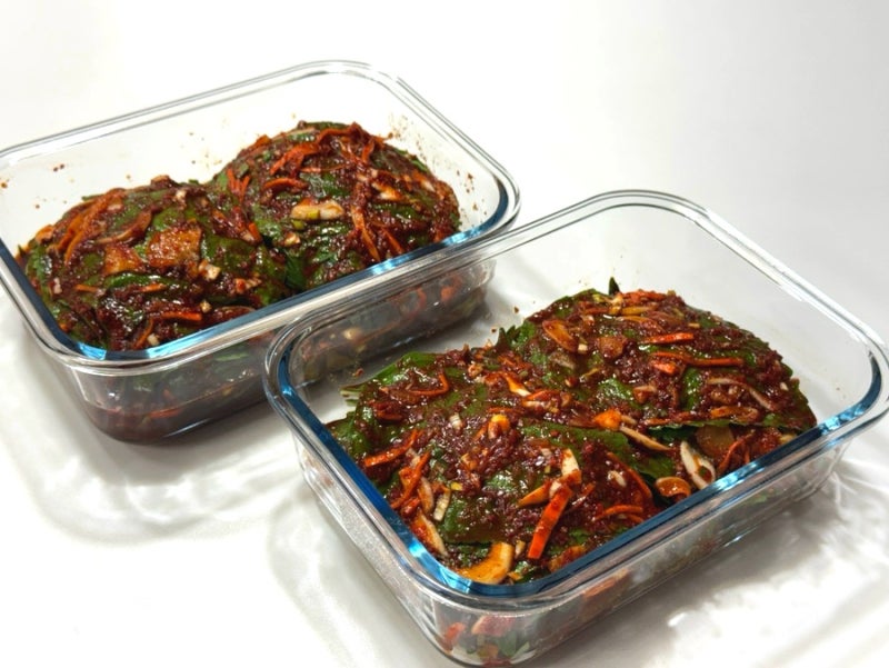 깻잎김치 양념장 황금레시피 깻잎김치 만들기