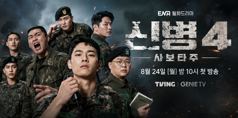 신병 시즌4 총정리｜OTT·티빙·편성표·등장인물·김현욱·곽튜브까지