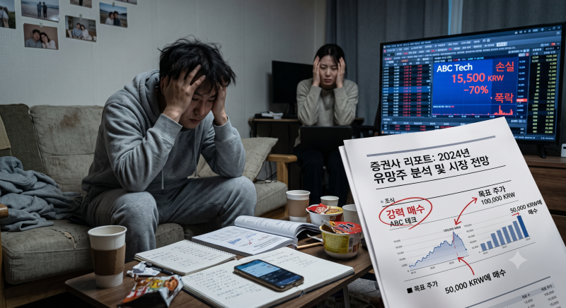 [실전투자] “증권사 리포트(목표주) 믿고 샀다가 물린다…개미가 리포트 읽는 진짜 방법”