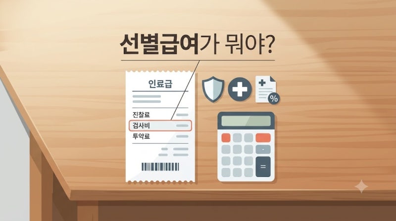 병원비 영수증 속 '선별급여', 실손보험 보상받을 때 꼭 알아야 할 주의점