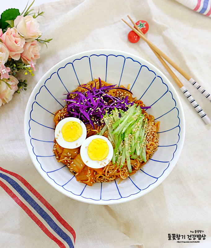 김치 비빔국수 레시피 양념장