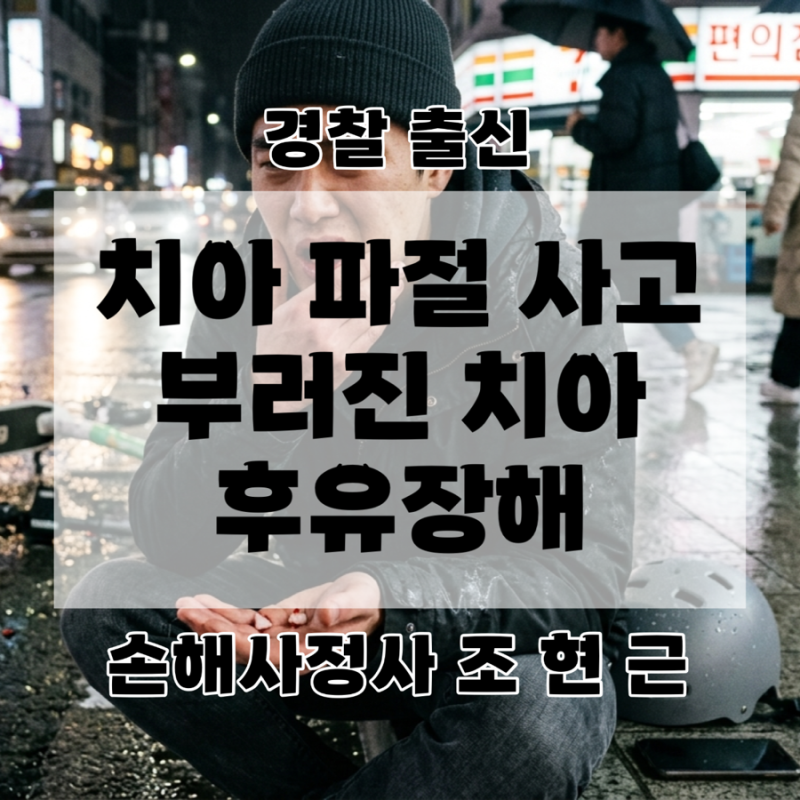 청주 치아 파절 사고, 임플란트·크라운 치료 후 놓치기 쉬운 후유장해 보험금 산정 기준