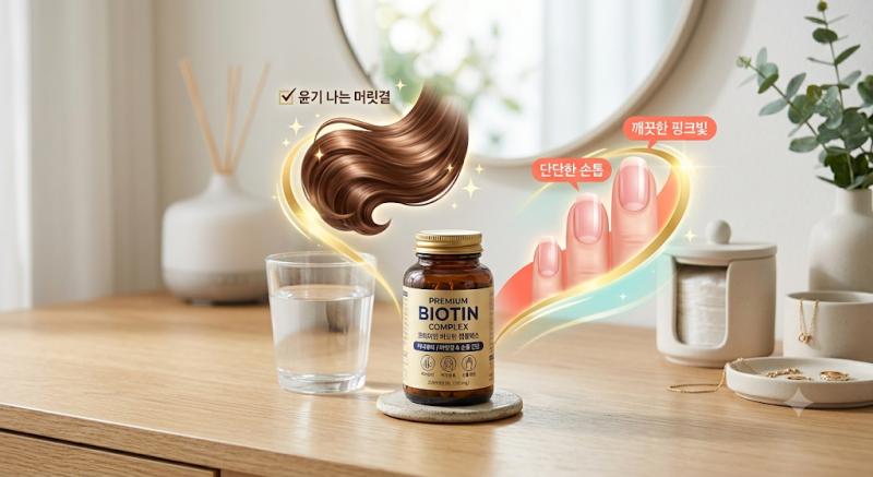 피부 미용 비오틴 영양제 부작용 및 여드름 없이 머리숱 손톱 영양제 복용법