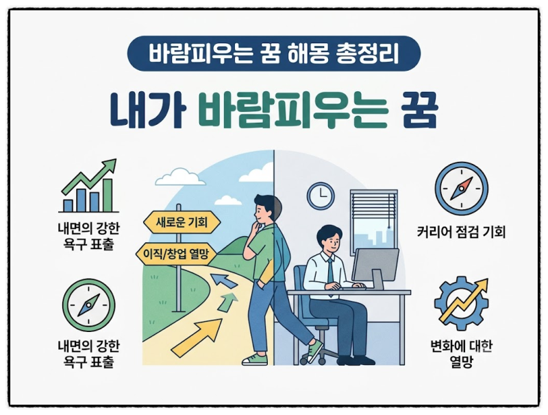 바람피우는 꿈 해몽 총정리 불안감이 부른 진짜 신호?