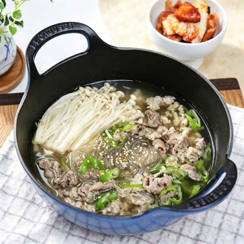 라면보다 더 쉬운 7분컷 정호영 우삼겹 갈비탕 초간단 레시피 끓이기