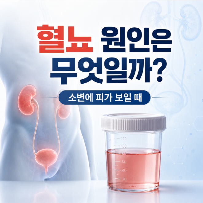 혈뇨 원인은 무엇일까? 소변에 피가 보일 때 의심 질환과 병원 진료 기준
