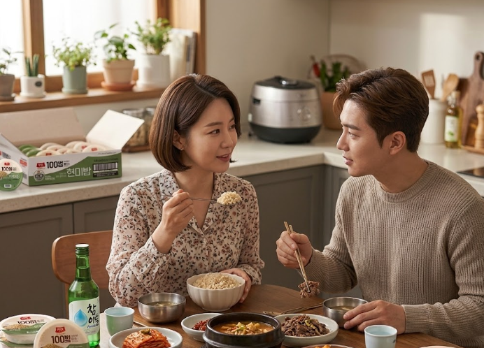 "버리는 밥 없이 딱 한 그릇" 혼밥·자취생을 위한 양반 100밥 현미밥