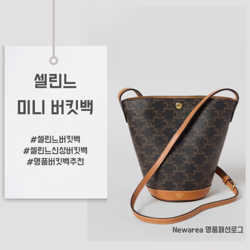 셀린느 미니 버킷백 간만에 난리난 신상 가방 리뷰!