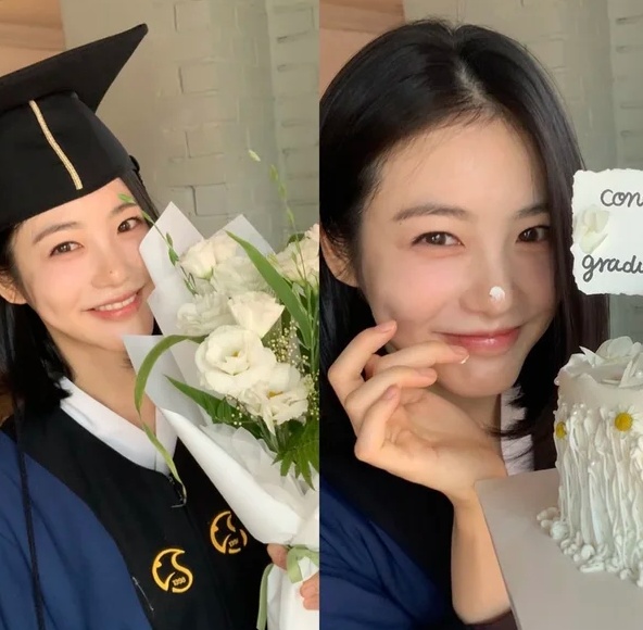 <b>신예은 성균관대 졸업</b>, 16학번 10년만의 학사모