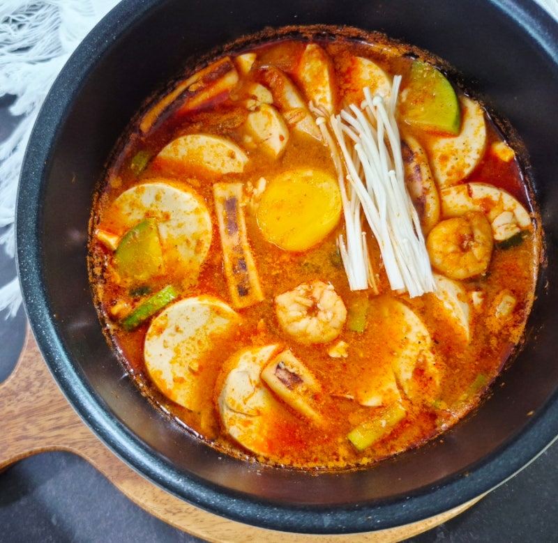 해물 순두부찌개 레시피, 이 양념만 외우면 끝!