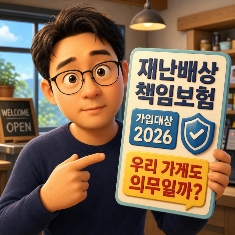 재난배상책임보험 가입대상 2026, 우리 가게도 의무일까