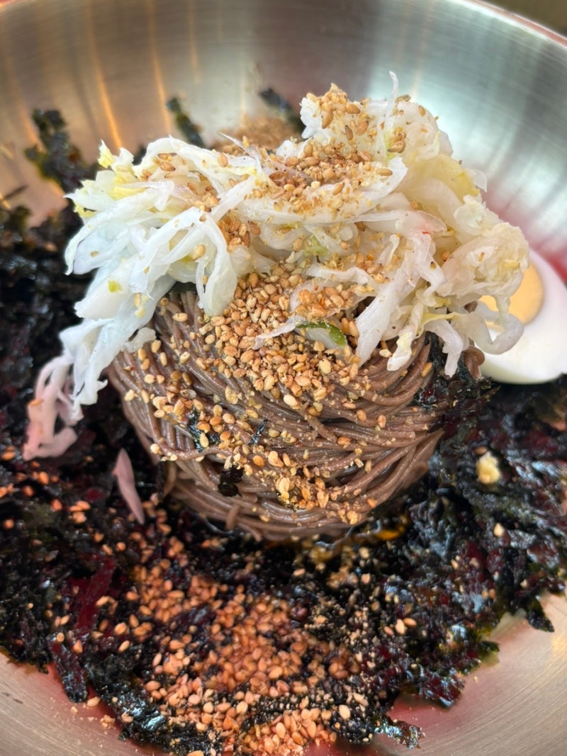[강원 양양]_바다막국수_들기름막국수 맛집(애견동반가능)