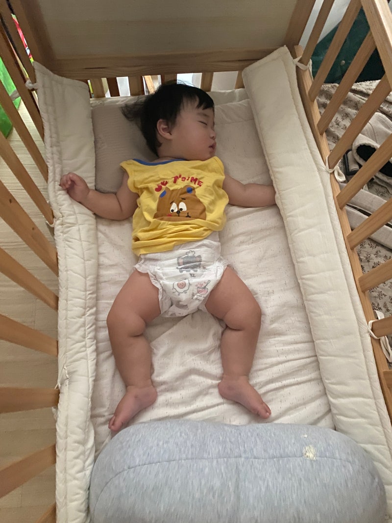 벨라 원목아기침대 언제까지 첫째부터 둘째까지 나도 모르게 뽕뽑은 육아템