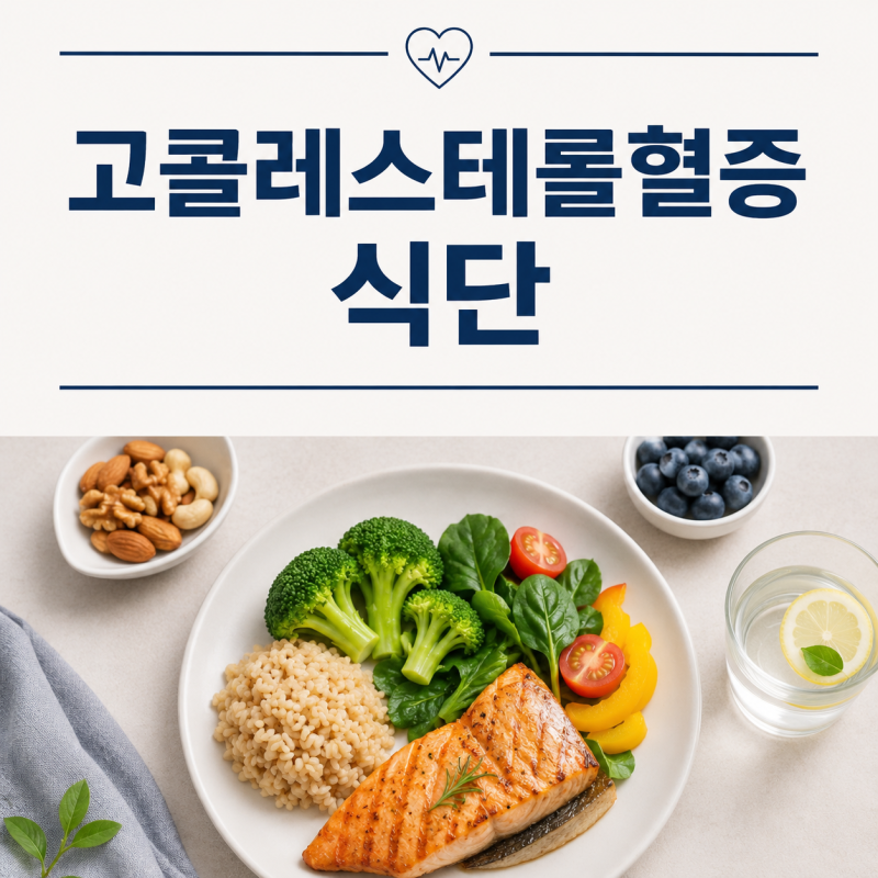 고콜레스테롤혈증 식단, 어떤 음식을 먹어야 할까요?