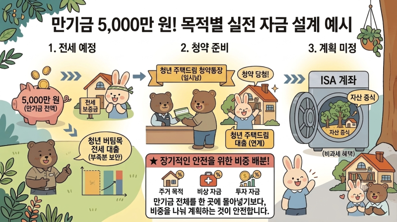청년도약계좌 만기 수령금, 전세보증금·내 집 마련 자금으로 연결하는 법