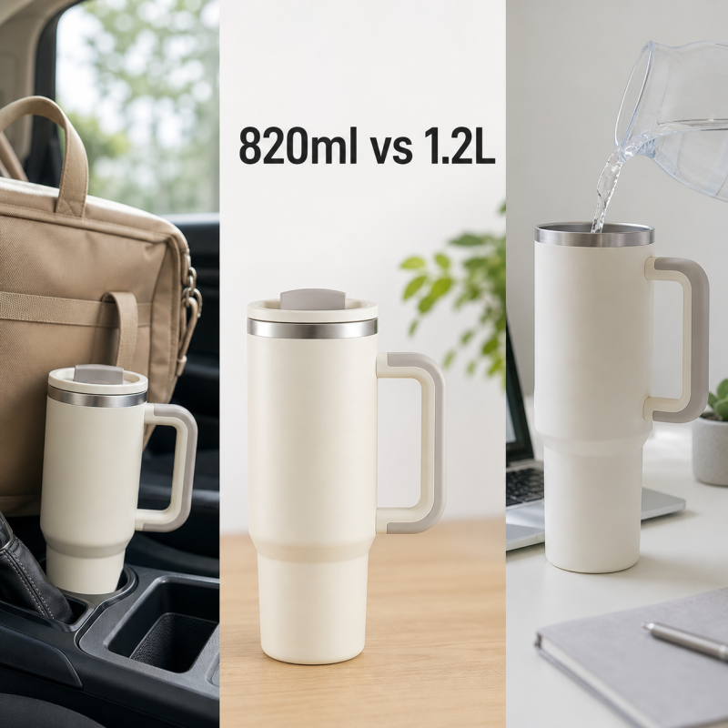 락앤락 New 메트로 킹 820ml, 1.2L 대신 골라도 될까? 휴대성과 리필 횟수의 갈림길