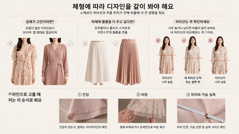 쉬폰 원피스는 어떤 옷일까 특징과 고를 때 보는 기준
