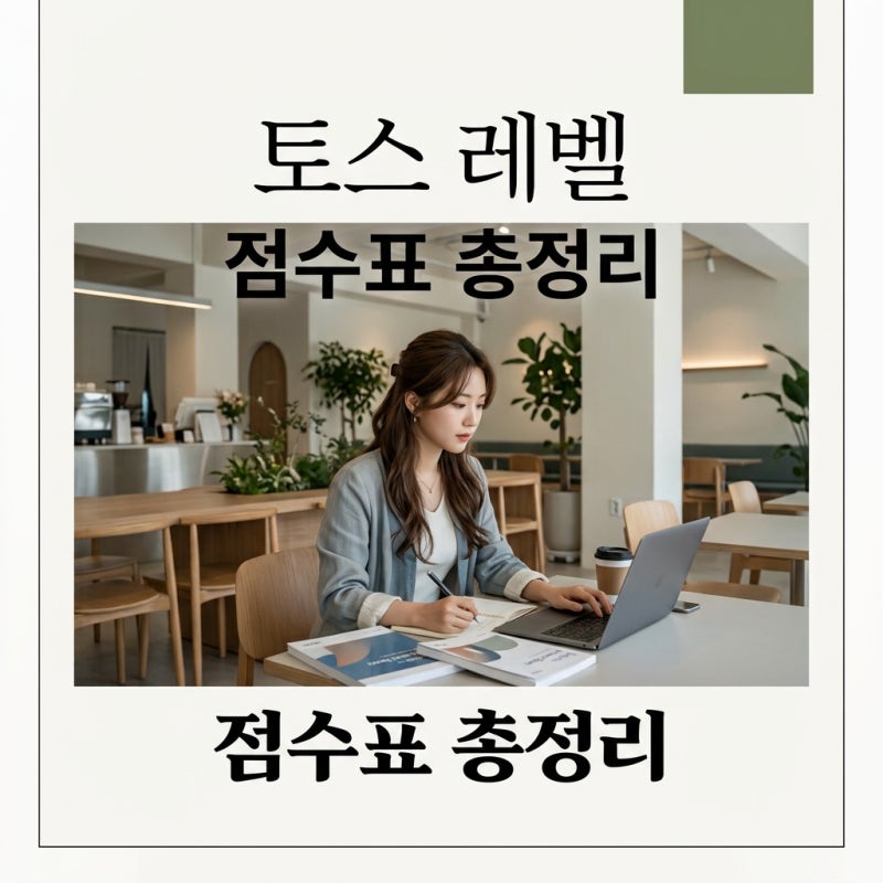 토익스피킹 레벨 점수표 총정리! 취업 기준과 오픽 비교까지