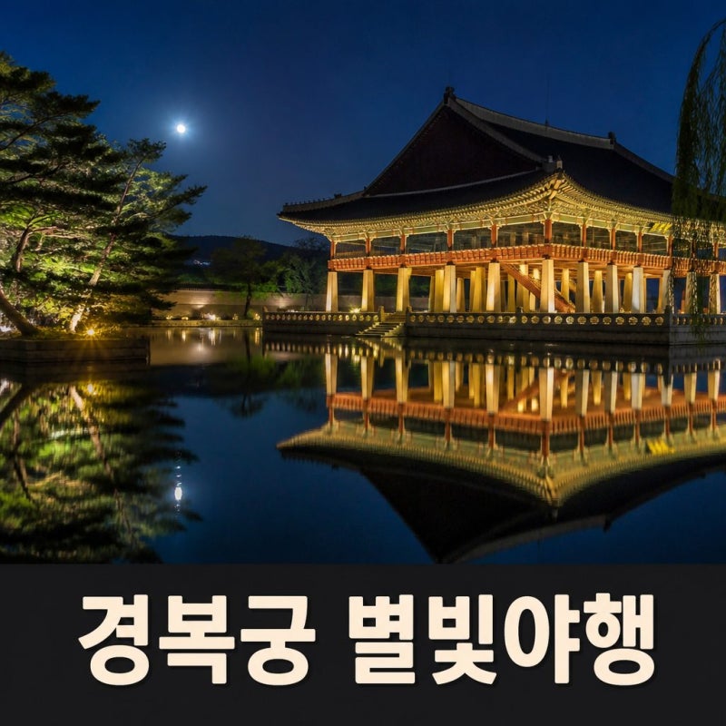 경복궁 별빛야행 경회루와 향원정 특별 관람 후기