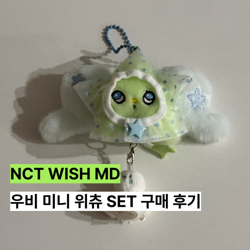 엔시티 위시 전시회 굿즈 미니위츄 세트 구매 후기