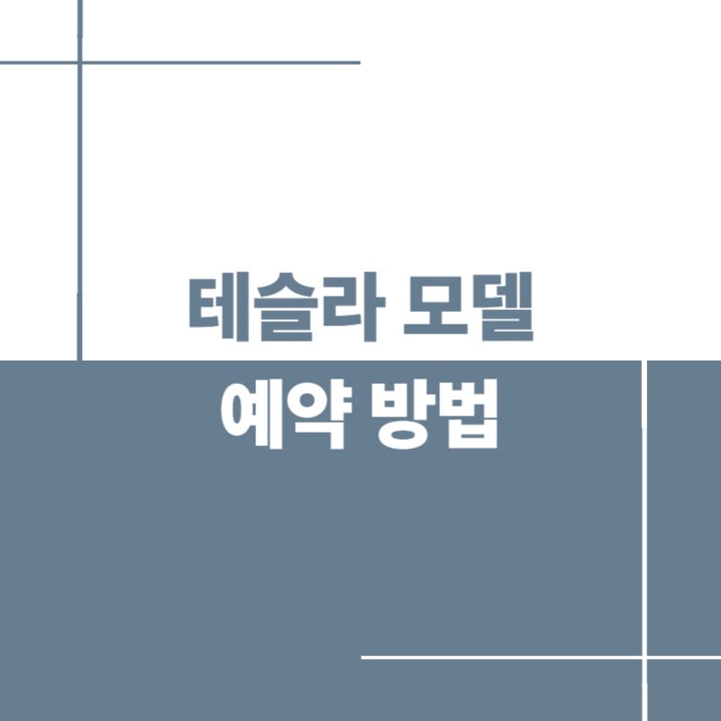 테슬라 모델 예약 방법 총정리｜Model Y·Model S 예약 전 체크포인트