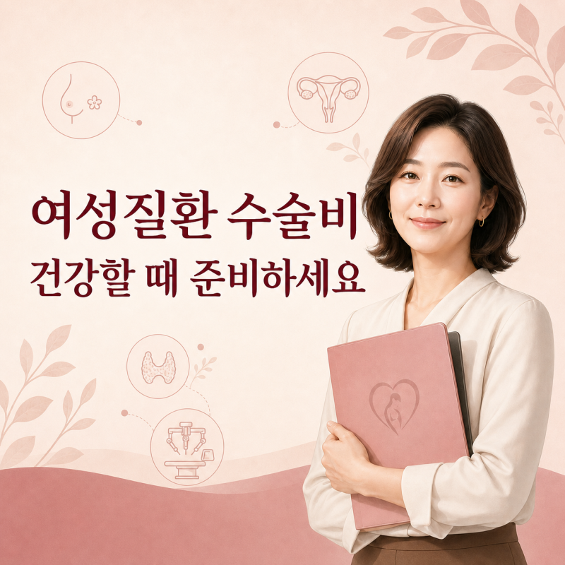 40대 검진에서 발견된 여성질환, 자궁근종·맘모톰 수술비 준비해야 하는 이유