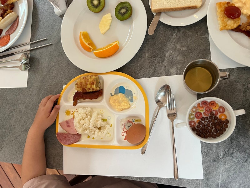 고창 웰파크호텔 조식당 요금 소인요금 메뉴 조식 후기