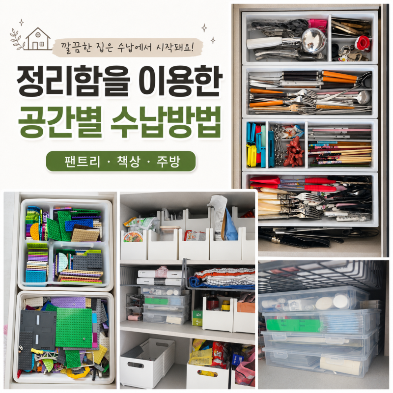다이소 정리함 활용한 공간별 수납꿀템! 팬트리 정리함 정리 수납함 총출동