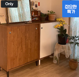 좁은 주방에 찰떡! 하리 미닫이 슬라이딩 수납장 홈카페장 후기