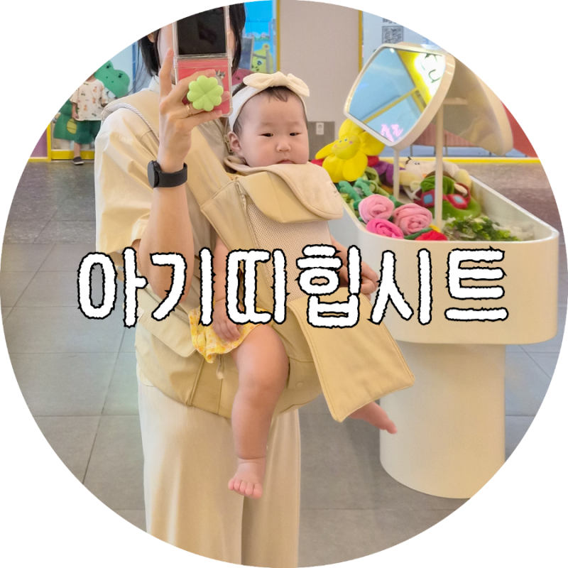 마롤로뜨 아기띠힙시트 7개월아기띠 후기