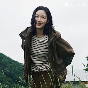 김고은 스노우피크 어패럴 26FW 화보, 여성 자켓 아우터 코디 살펴보기