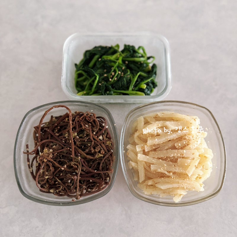 쉬운 3가지 추석 명절나물 만드는법 실패없는 맛내기 비법