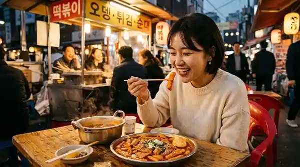 떡볶이 먹는 꿈 해몽｜재물운, 대인관계, 행운, 상황별 풀이