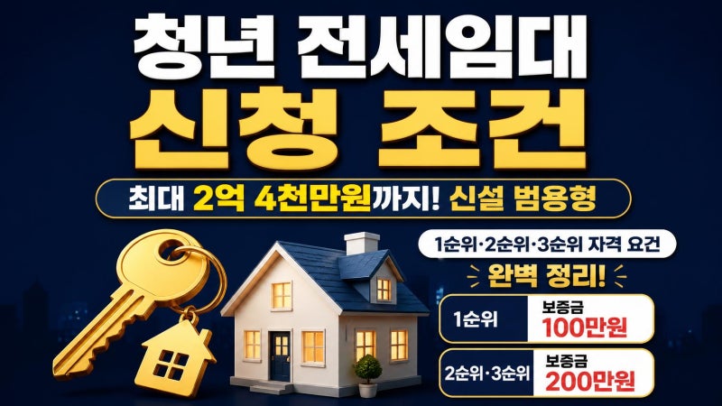 청년 전세임대 신청조건 총정리, 보편형전세임대 신설과 청년전세임대 보증금 지원 혜택 비....