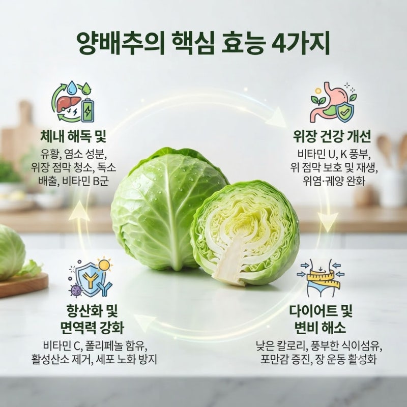 성시경 양배추볶음 양배추 효능 섭취시 주의점