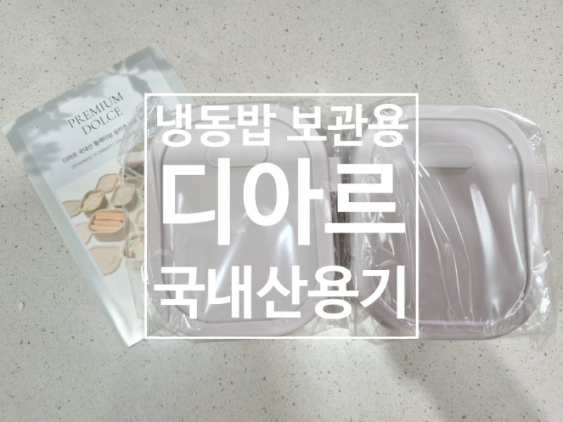 [내돈내산/살림템] 냉동밥 보관용기 ! 디아르 플래티넘 실리콘 솔직 후기 400ml
