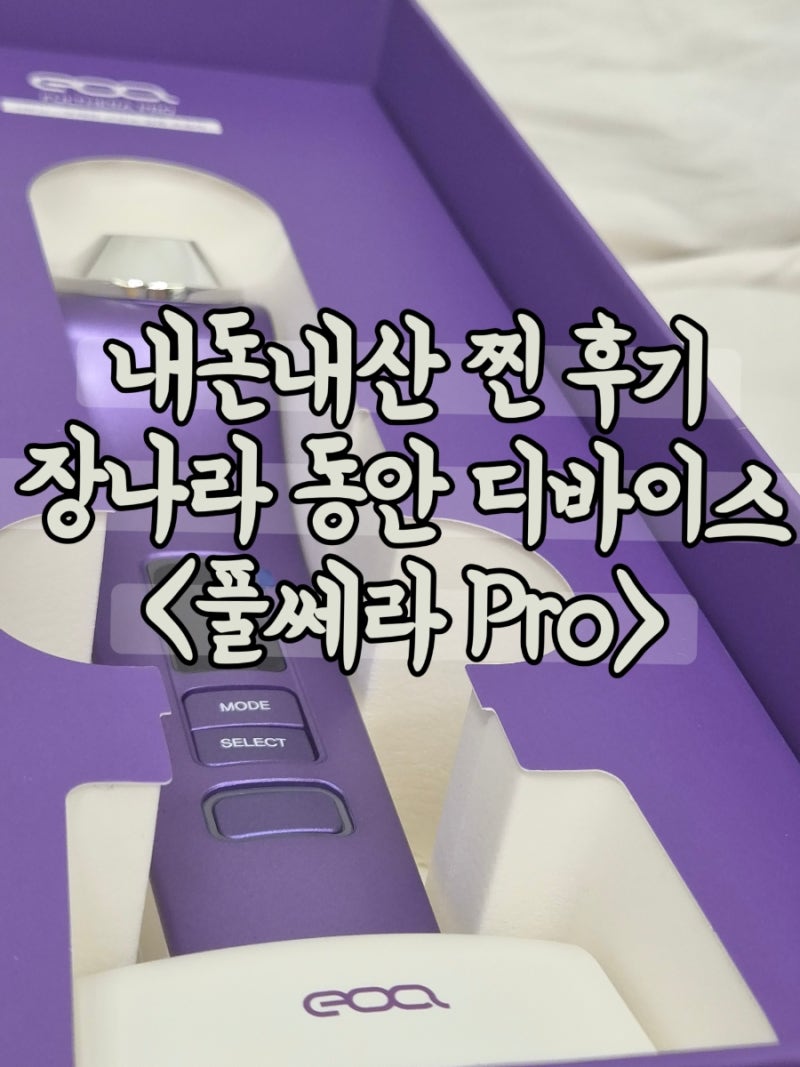 장나라 동안 디바이스 내돈내산 솔직후기