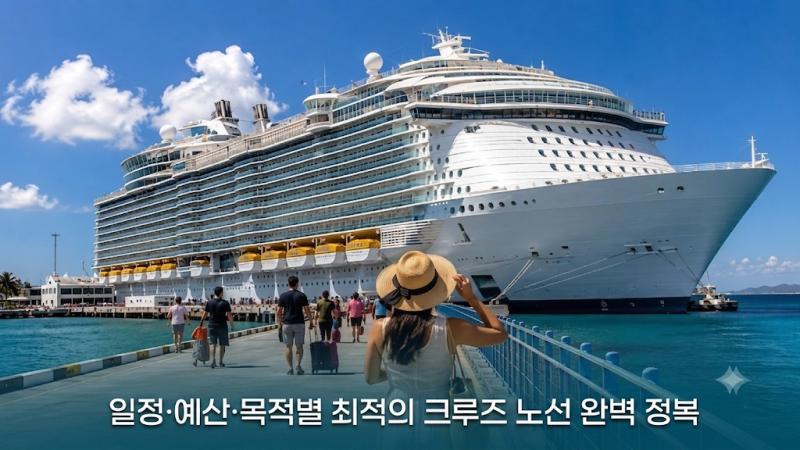 [ 크루즈 여행 2탄 ] 나도야 간다! 상황별 크루즈 선택기준