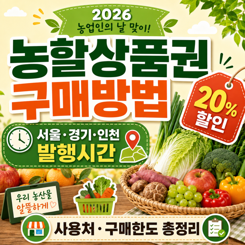 2026 농할 상품권 할인 총정리｜농할 쿠폰·구매방법·사용처·행사 발행 기간·복숭아·부산·....