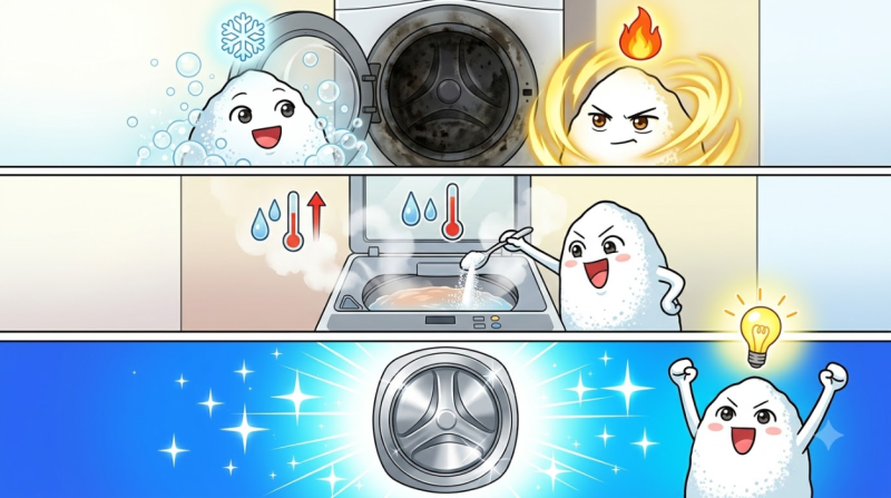 과탄산소다 워싱소다 차이점과 세탁조 청소 완벽 활용법 4가지
