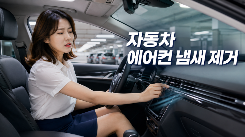 자동차 에어컨 냄새 제거 방법｜필터 교체와 에바크리닝 차이