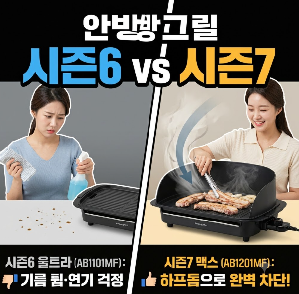 안방그릴 시즌6 울트라 쓰다 시즌7 맥스로 바꾼 이유