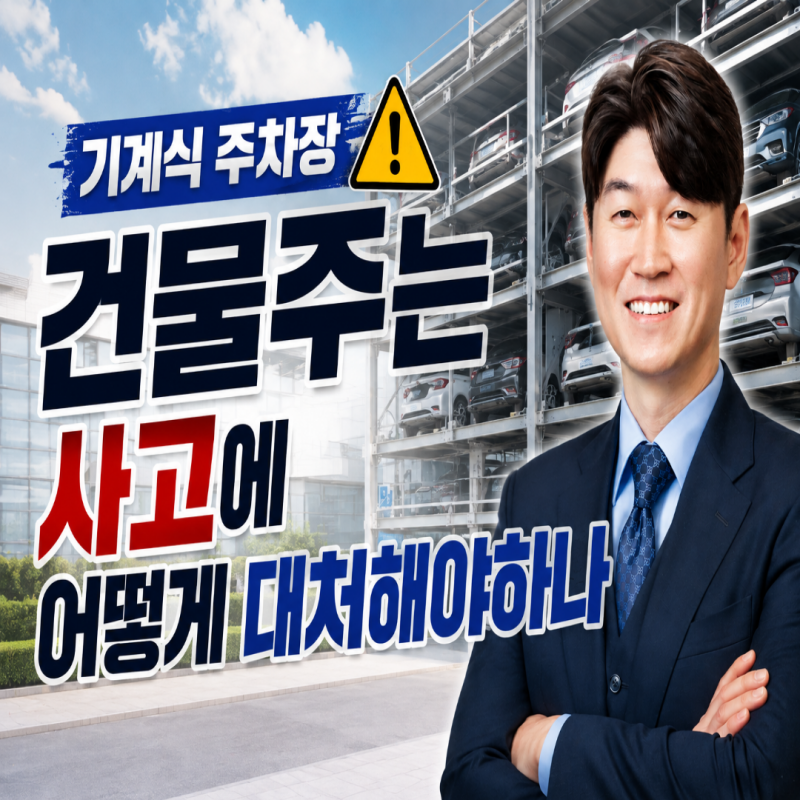 기계식 주차장 건물주는 사고에 어떻게 대처해야하나