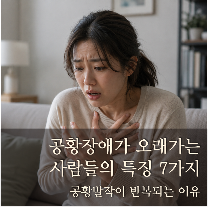 공황장애가 오래가는 사람들의 특징 7가지｜공황발작이 반복되는 이유 | 강남 정신과 | 공황....