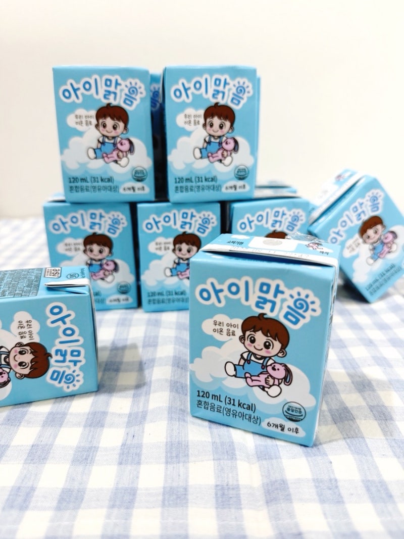 [아이맑음] 아기이온음료 아이맑음 솔직 후기! 수분보충, 외출필수템 아이맑음!