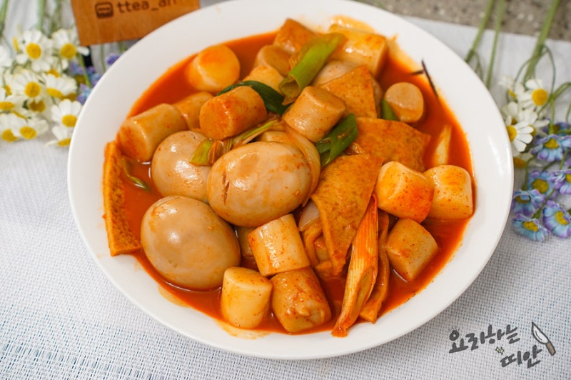 가래떡떡볶이 쉬운 떡볶이 레시피 만드는법